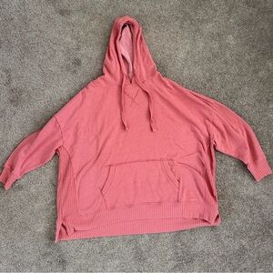 Maurices Pink Hoodie Sweatshirt